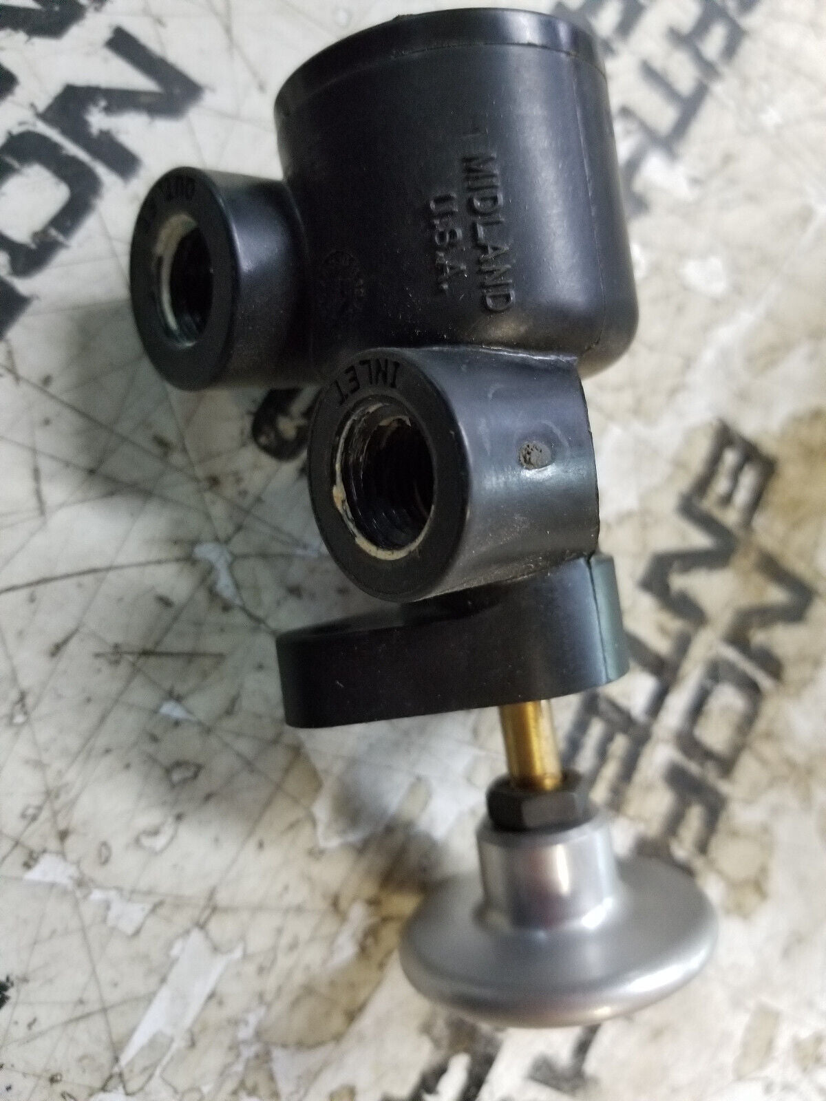 Genuine Haldex KN20031 Push Pull Panel Mount Valve