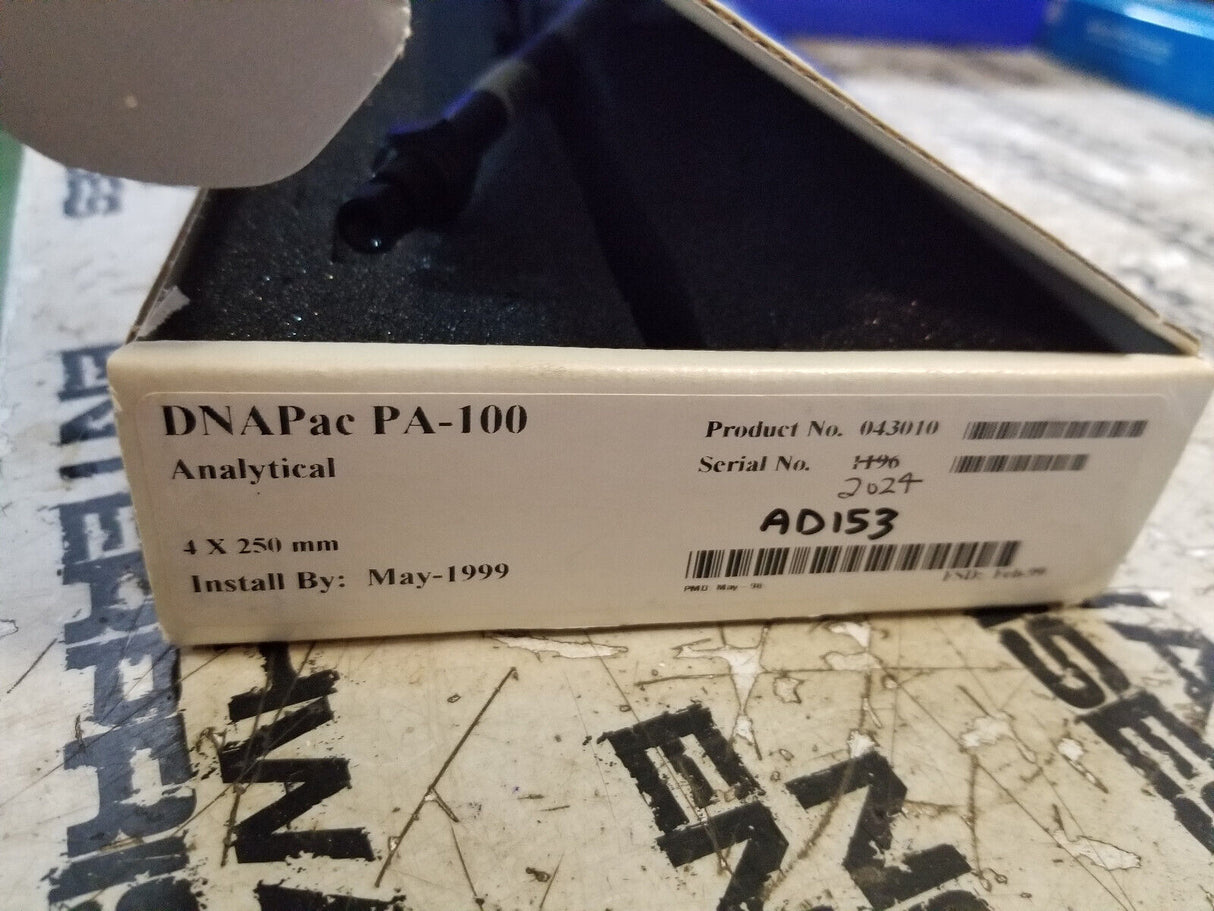 DNAPac PA100 Oligonucleotide HPLC Column PN: 43010 PA-100 4X250MM