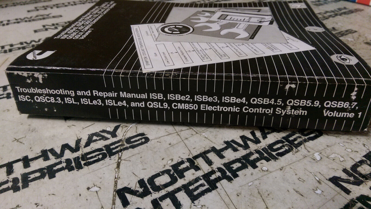 CUMMINS QSB5.9 QSB4.5 QSB6.7 5.9 4.5 6.7 Electronic Control System 4021416 vol.1