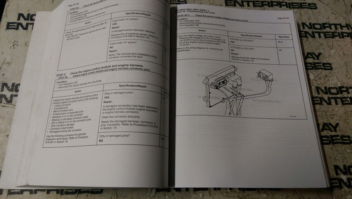 CUMMINS QSB5.9 QSB4.5 QSB6.7 5.9 4.5 6.7 Electronic Control System 4021416 vol.1