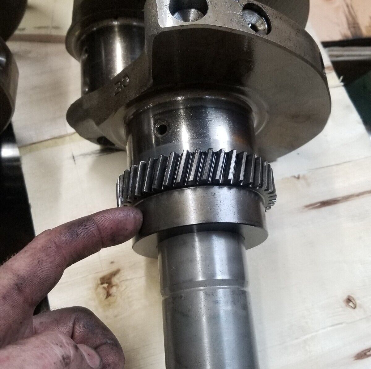 97225893 GM OEM CRANKSHAFT TIMING GEAR 2001-2016 6.6L DURAMAX