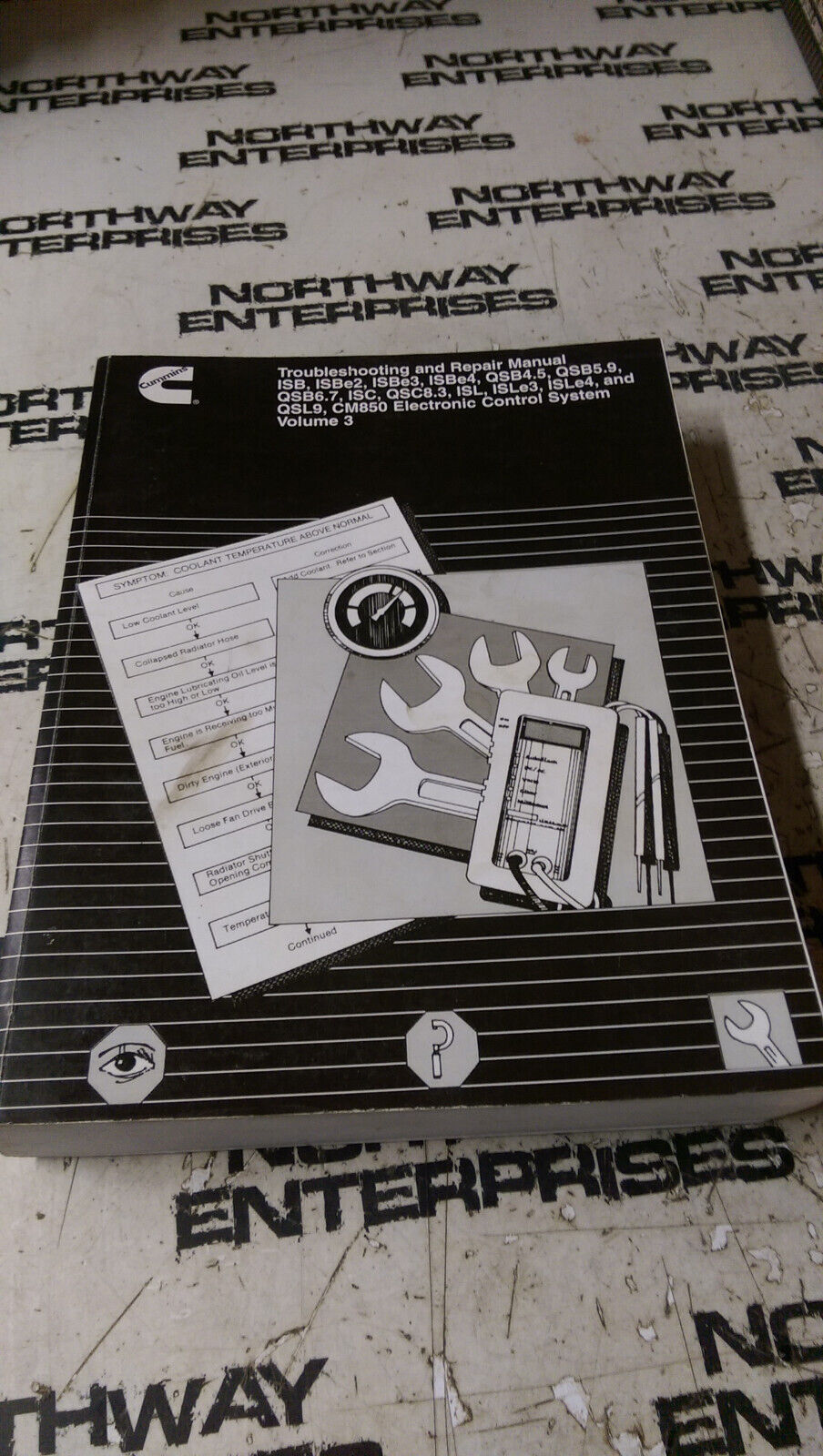 CUMMINS QSB5.9 QSB4.5 QSB6.7 5.9 4.5 6.7 Electronic Control System 4021416 vol.3