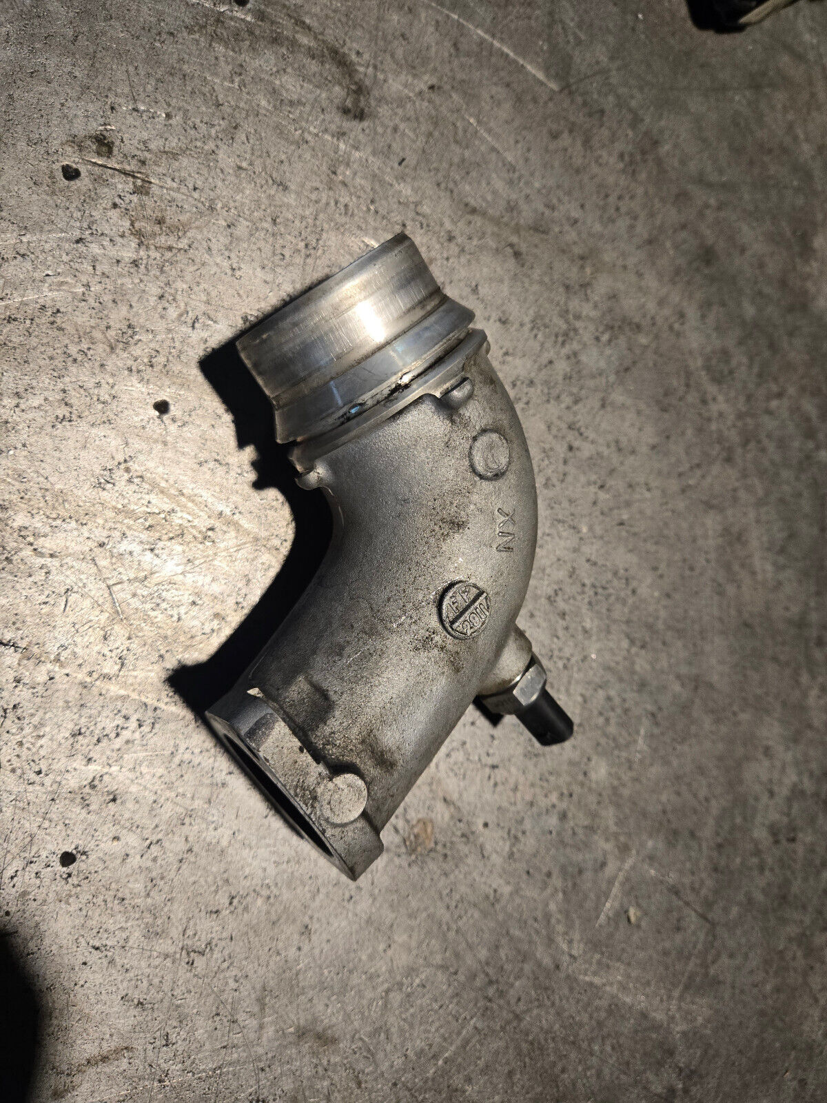 3.0L ECODIESEL TURBOCHARGER COMPRESSED AIR OUTLET PIPE 821033-0001