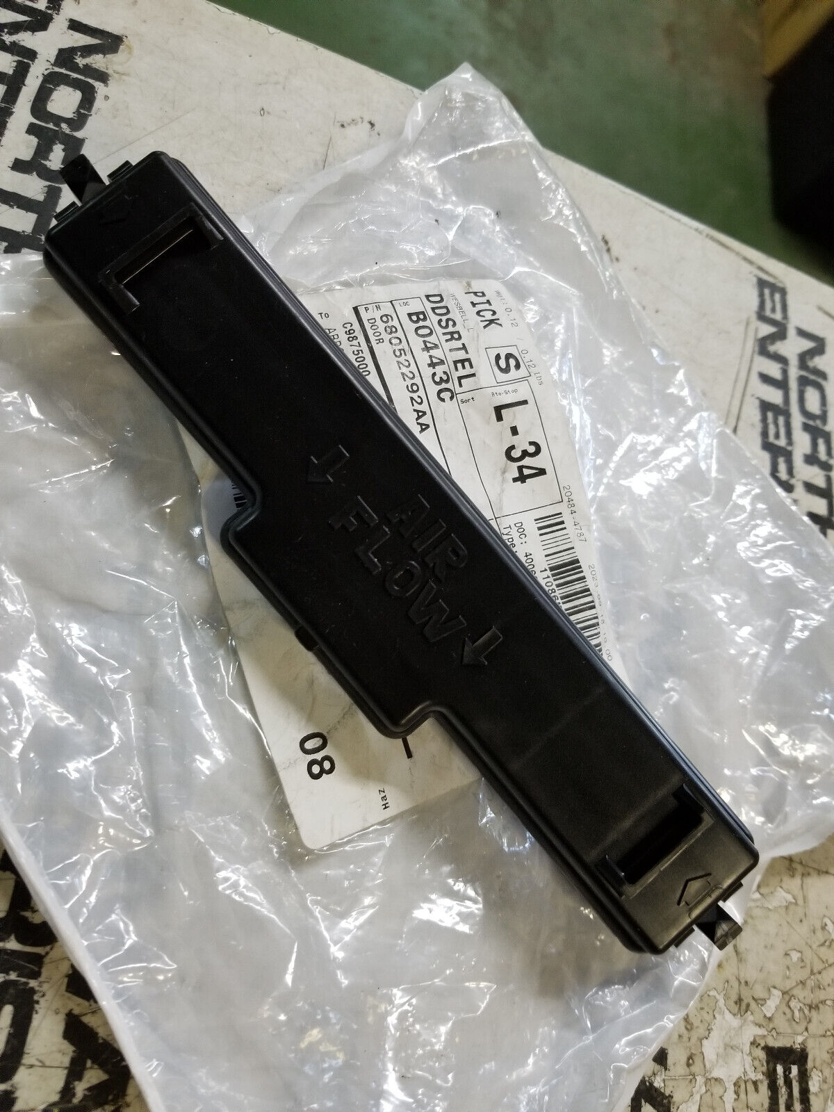 New OEM Dodge Chrysler Jeep Cabin Air Filter Access Door Mopar 68052292AA