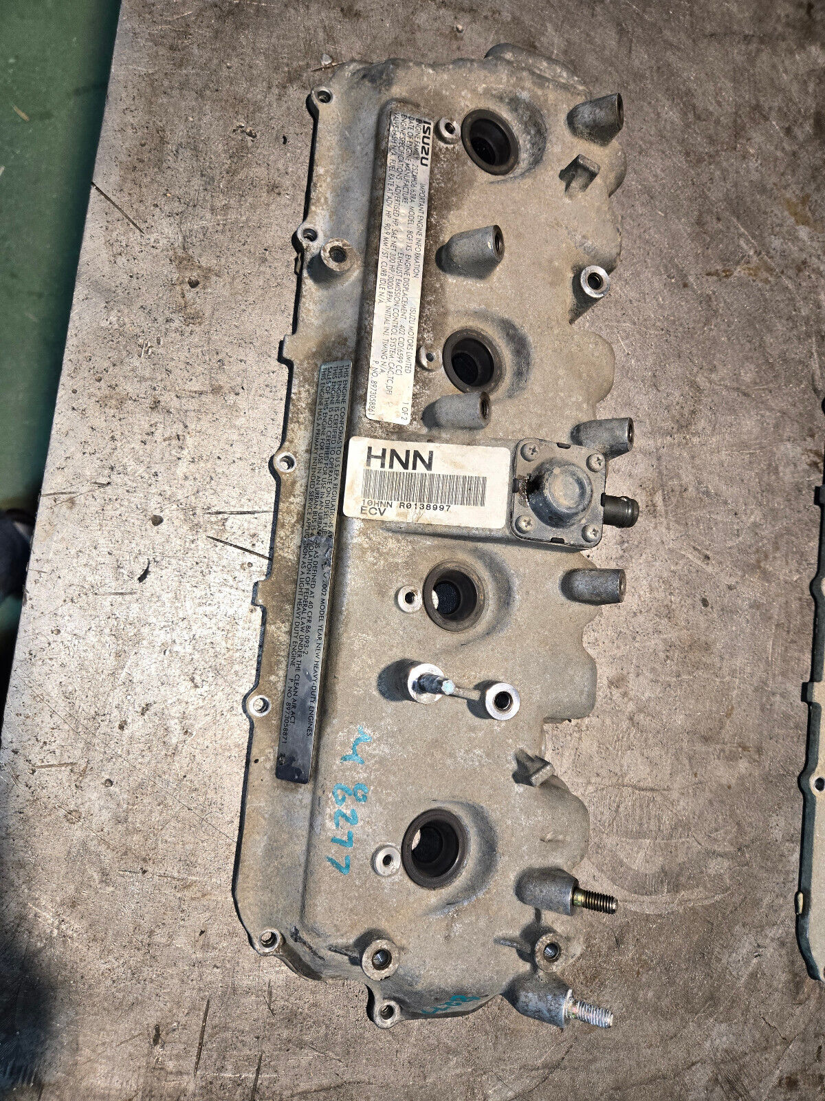 97223559 01 02 03 04 LB7 Duramax Diesel UPPER Valve Cover