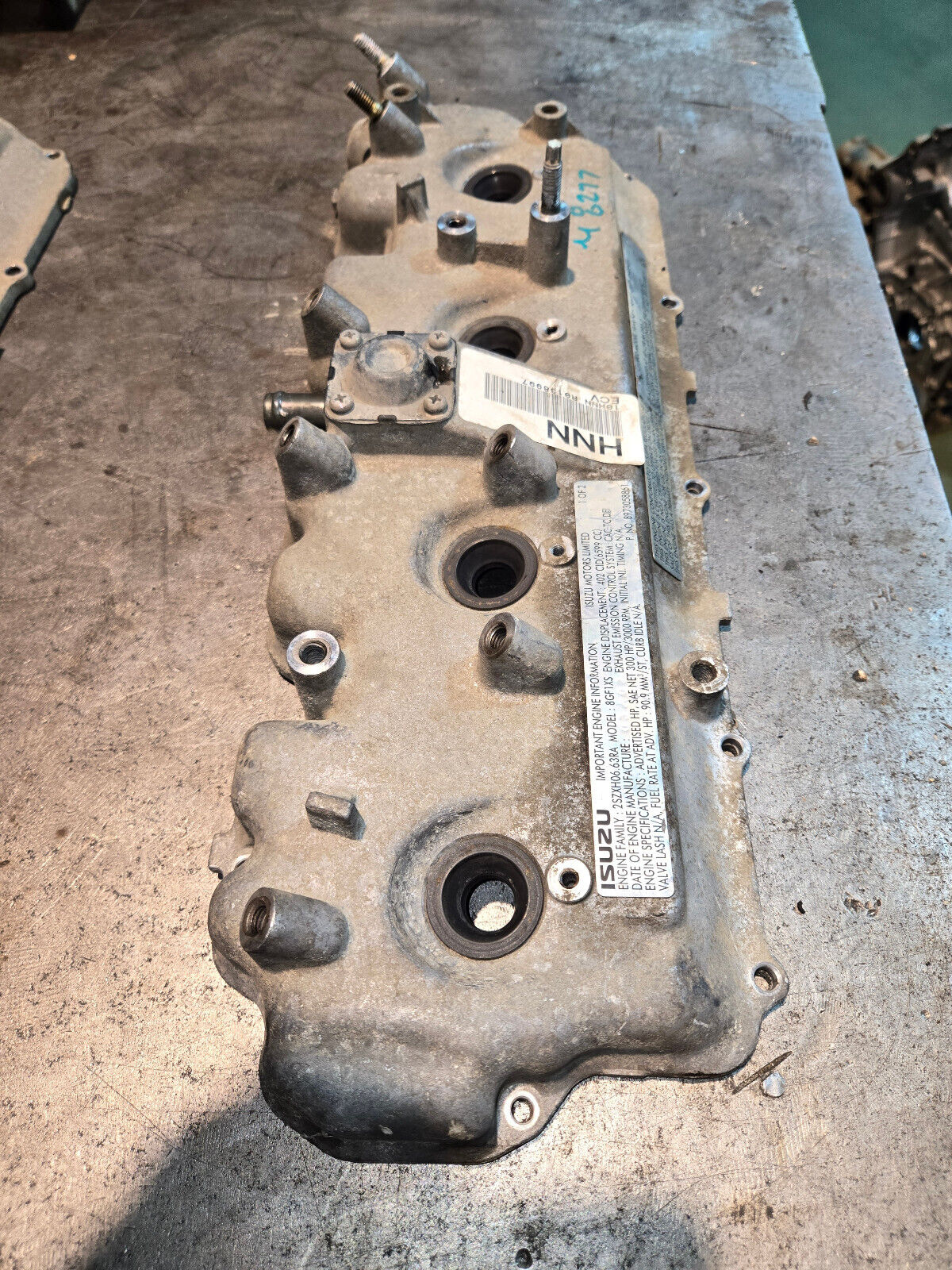 97223559 01 02 03 04 LB7 Duramax Diesel UPPER Valve Cover