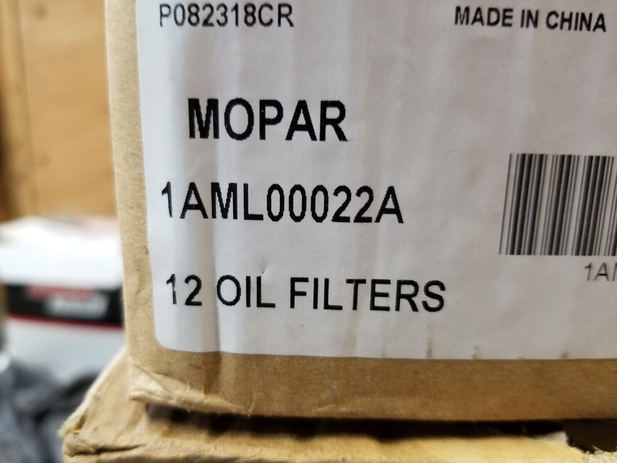 CASE OF 12 FILTERS MOPAR 1AML00022A AML-022 AML00022A
