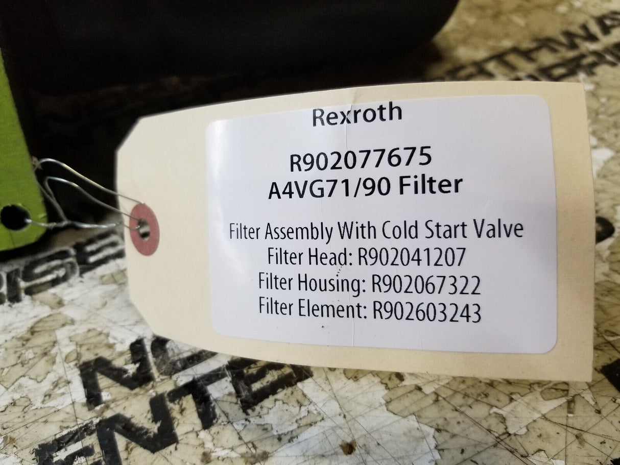New Rexroth Bosch Mobile Hydraulics R902077675 a4vg71/90 Filter r902067322