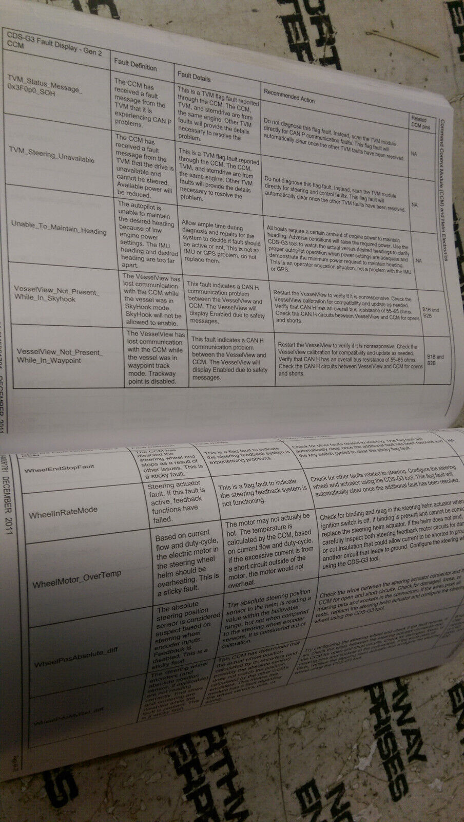 90-8M0061781 2011 Mercury Mercruiser #53 Service Manual Axius Gen 1 & 2 V8