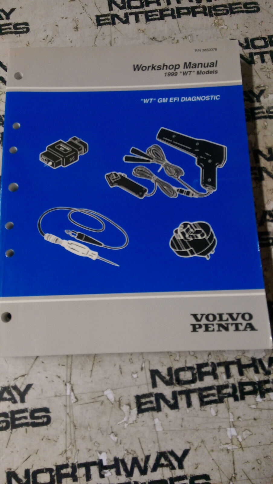 Volvo Penta 1999 "WT" GM EFI Diagnostic Models OEM Workshop Manual P/N 3850078