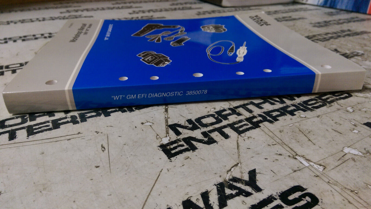 Volvo Penta 1999 "WT" GM EFI Diagnostic Models OEM Workshop Manual P/N 3850078