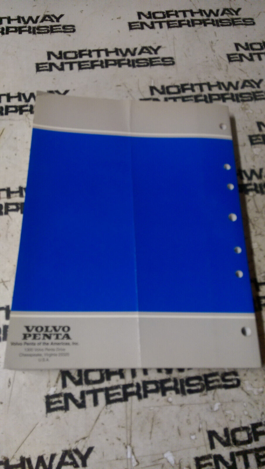 Volvo Penta 1999 "WT" GM EFI Diagnostic Models OEM Workshop Manual P/N 3850078