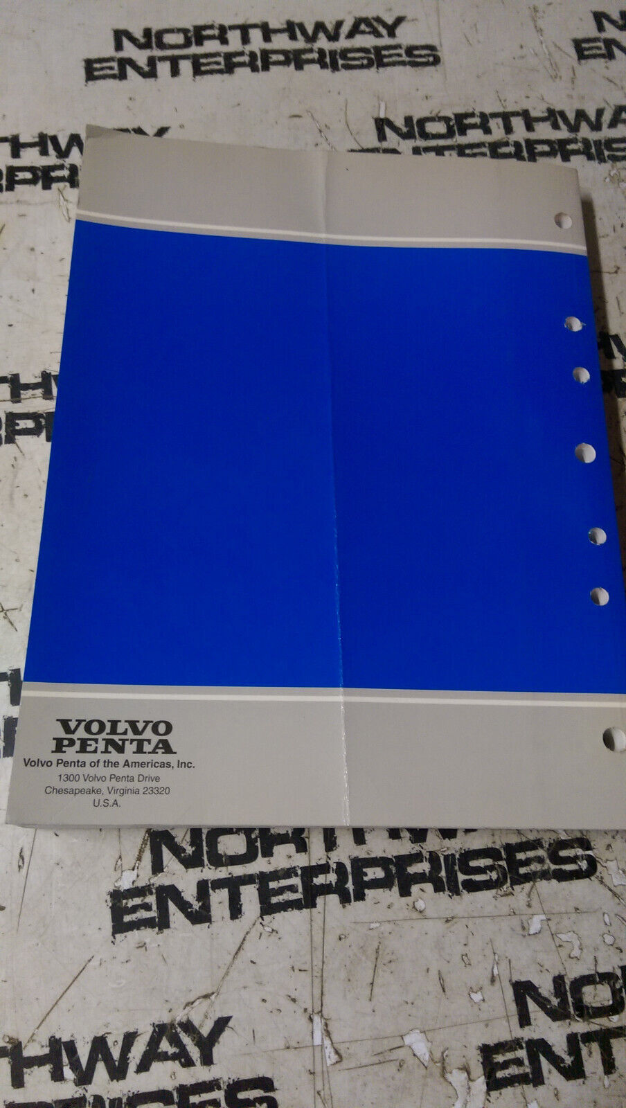 Volvo Penta 1999 "WT" GM EFI Diagnostic Models OEM Workshop Manual P/N 3850078