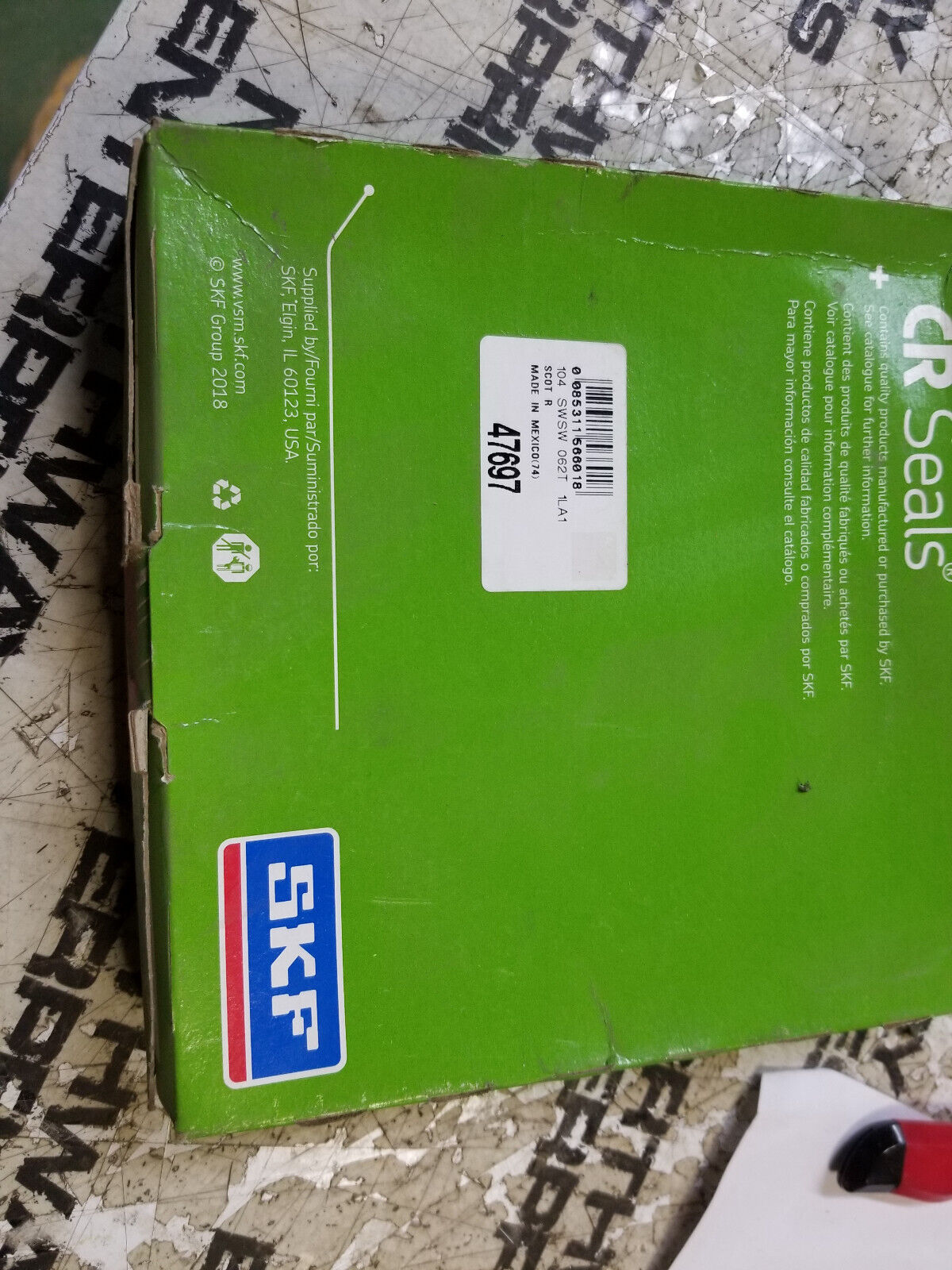 1PC - 47697 SKF WHEEL SEAL