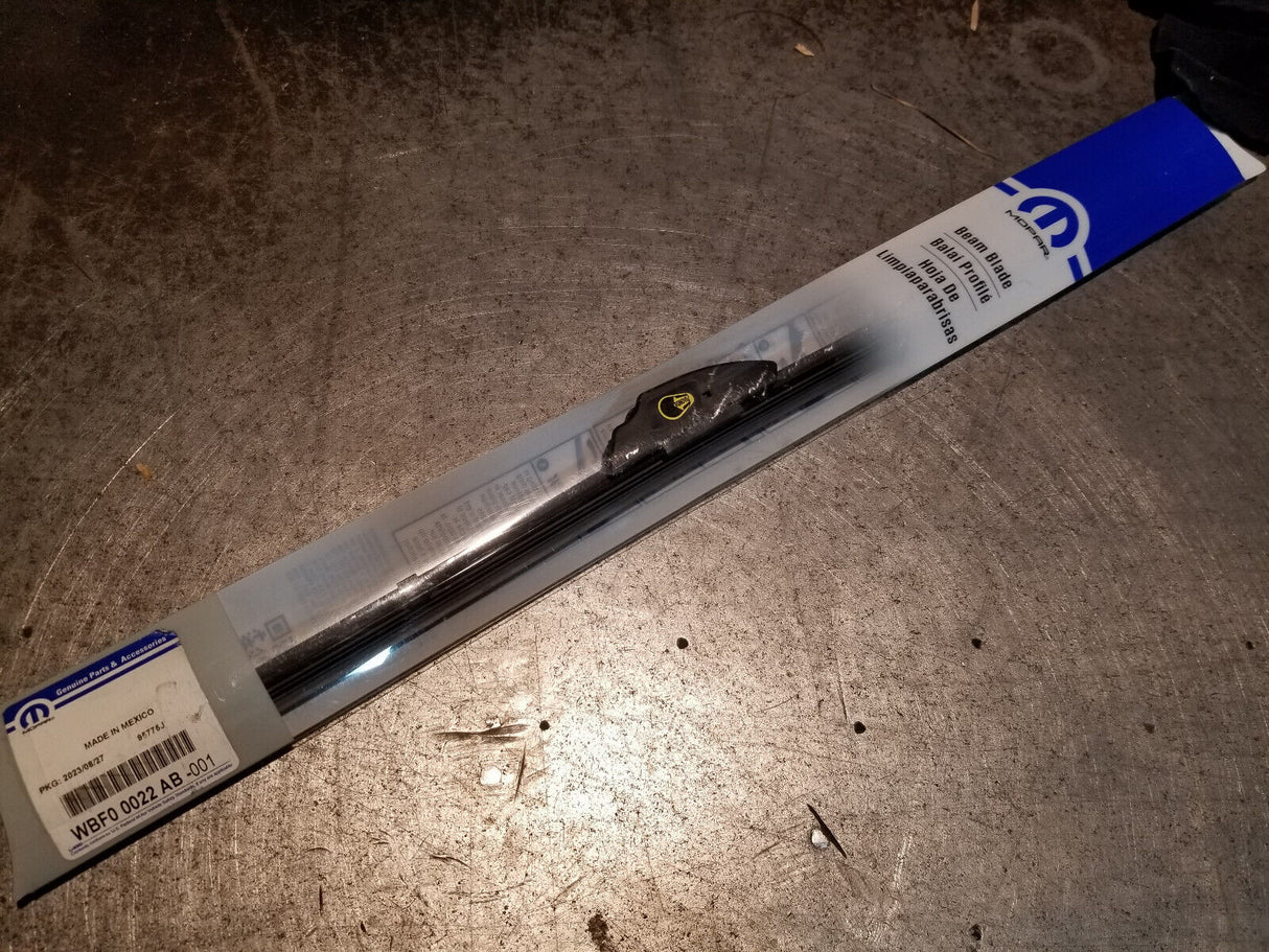 OEM MOPAR WIPER BLADE WBF00022AB