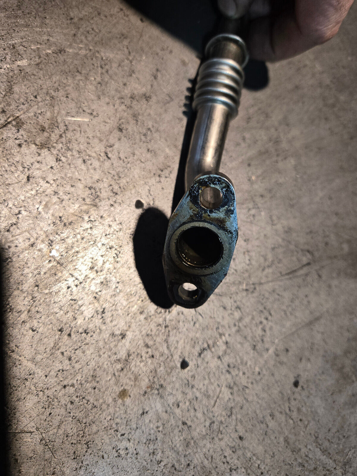 3.0L ECODIESEL Turbo Oil Drain Tube - Mopar 68493548AA