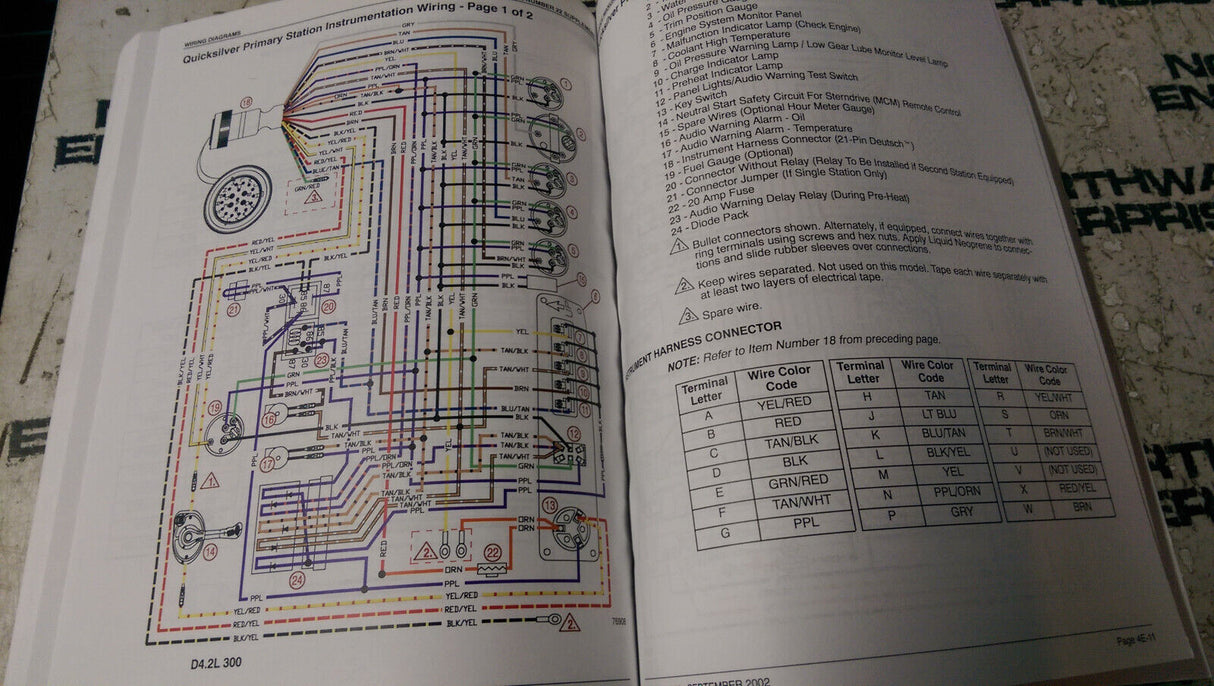 Mercury MerCruiser #22 D4.2L 300 Supplemental Service Manual 90-860074020