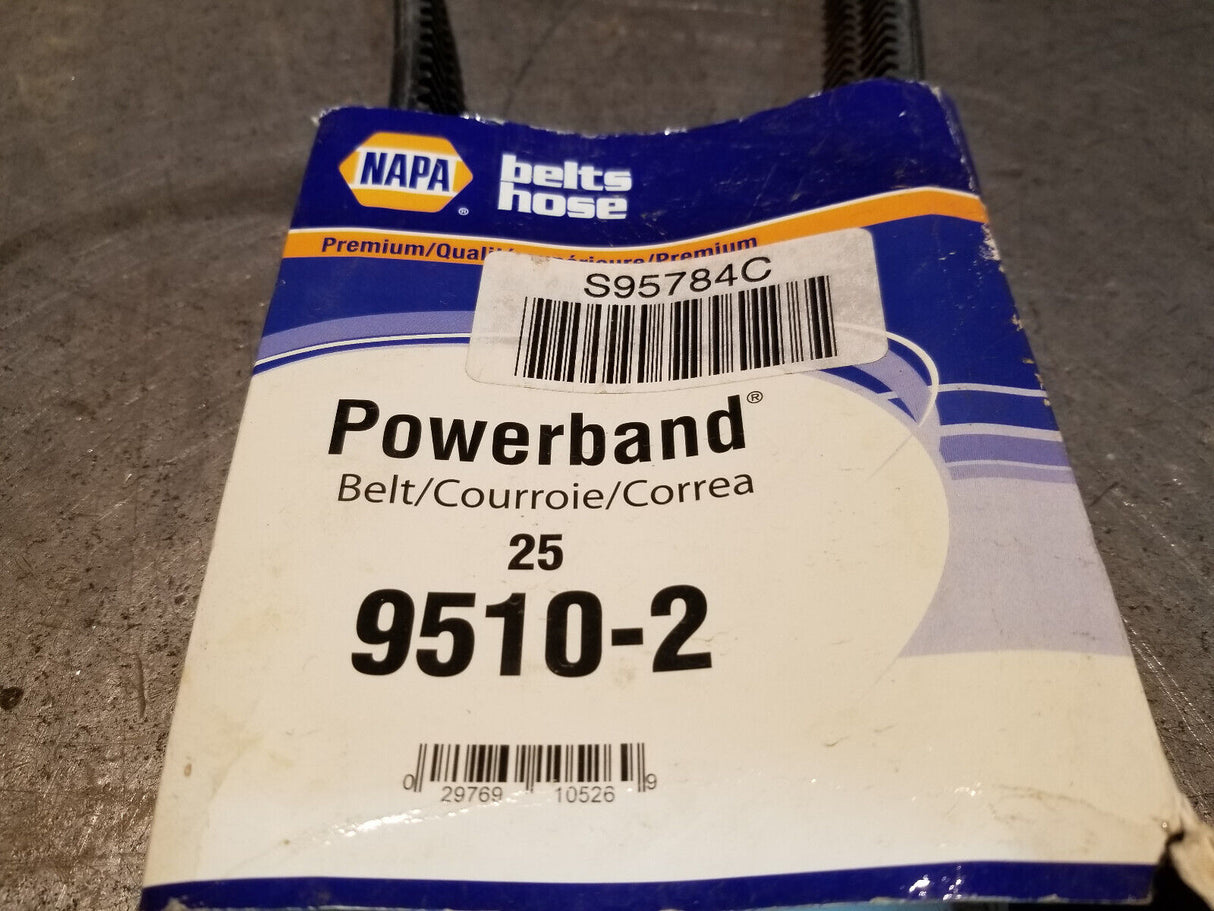 NAPA POWERBAND 25-9510-2 25-9510 S95784C