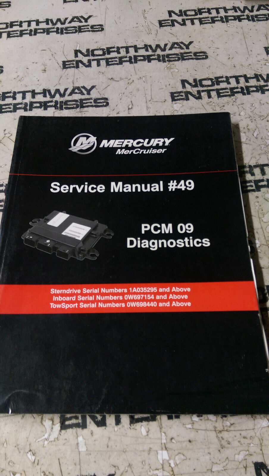 2013 Mercury MerCruiser #49 PCM 09 Diagnostic Manual P/N 90-8M0086113