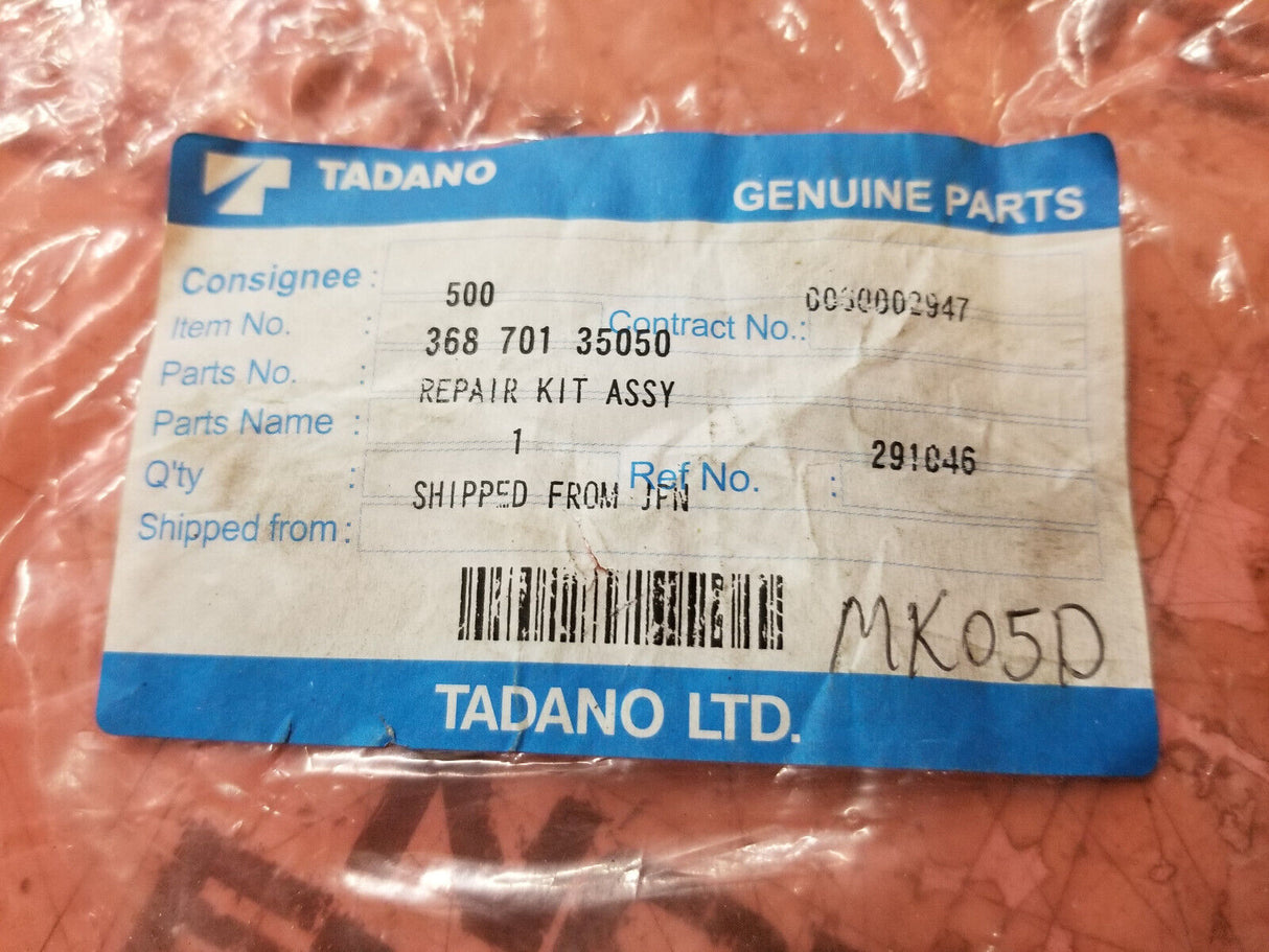 36870135050 368 701 35050 TADANO AIR DRYER REPAIR KIT 368-701-35050