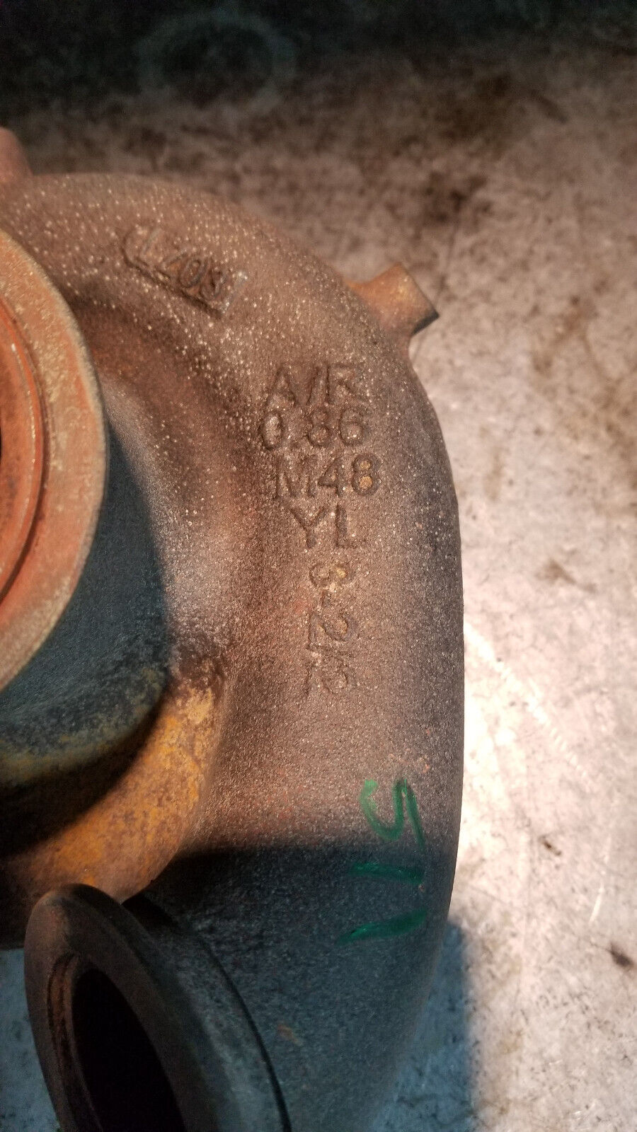 2012 6.7L POWERSTROKE TURBOCHARGER EXHAUST HOUSING