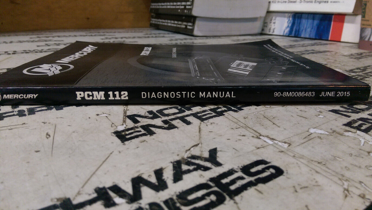 2015 MerCruiser Mercury factory Service Manual 90-8M0086483 PCM 112 Diagnostics