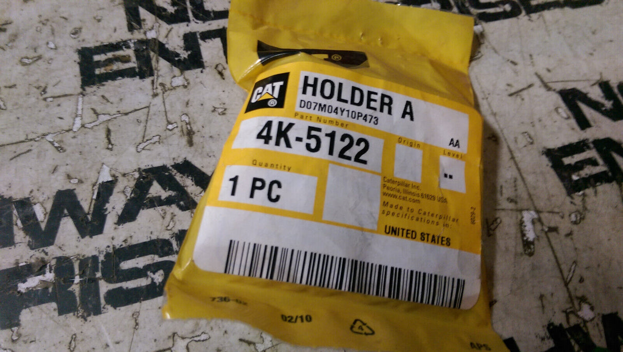 4K-5122 CATERPILLAR HOLDER 4K5122