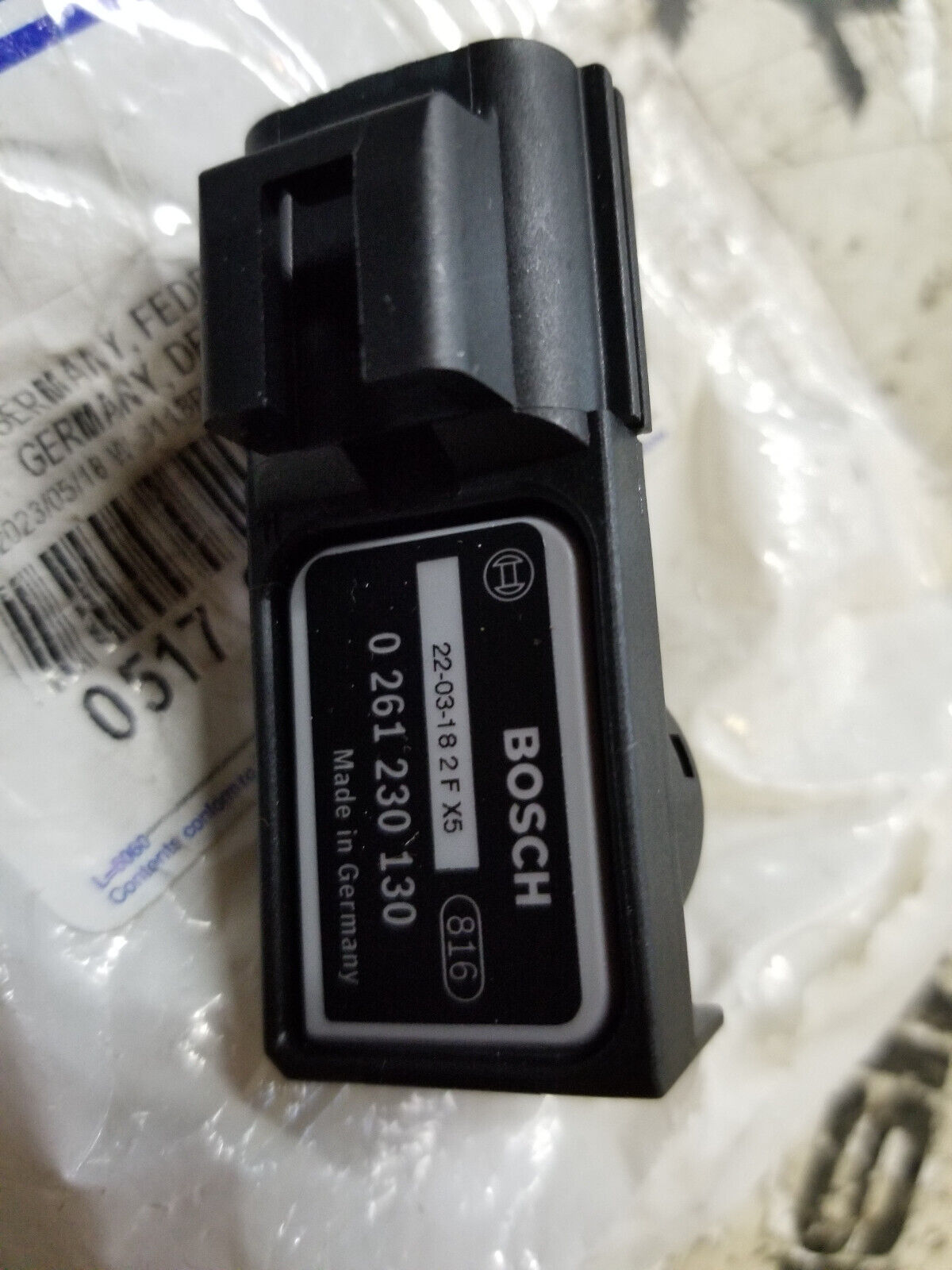5179922AA New OEM Genuine Mopar Journey 2006-2017 Booster Vacuum Sensor