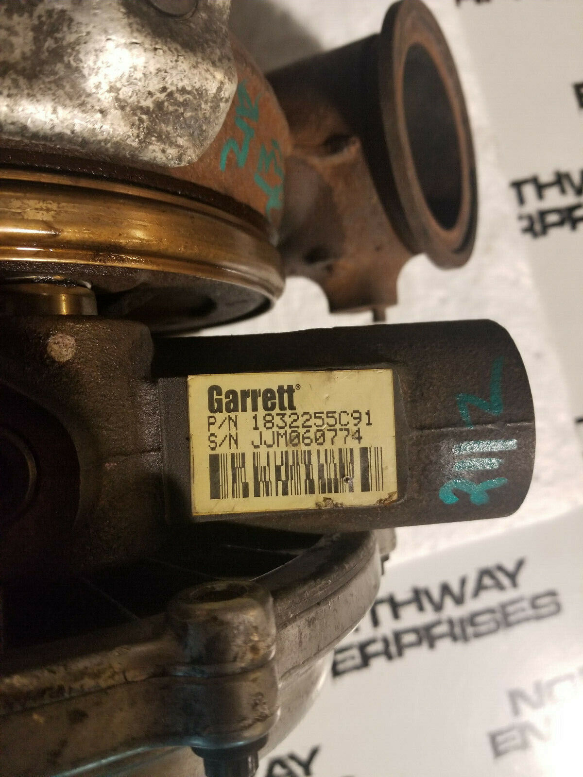 2005 6.0l Ford Powerstroke 13 blade Turbocharger 1832255c91