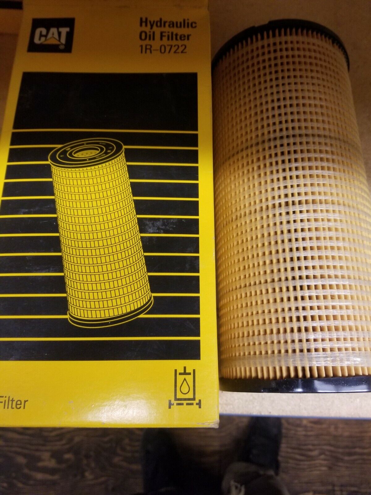 Caterpillar 1R-0722 Hydraulic Oil Filter Cat 1R0722