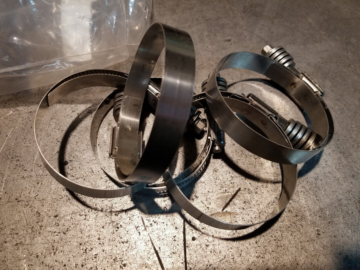LOT OF 5 - 144-0367 CATERPILLAR Genuine OEM 70MM Diameter CLAMP