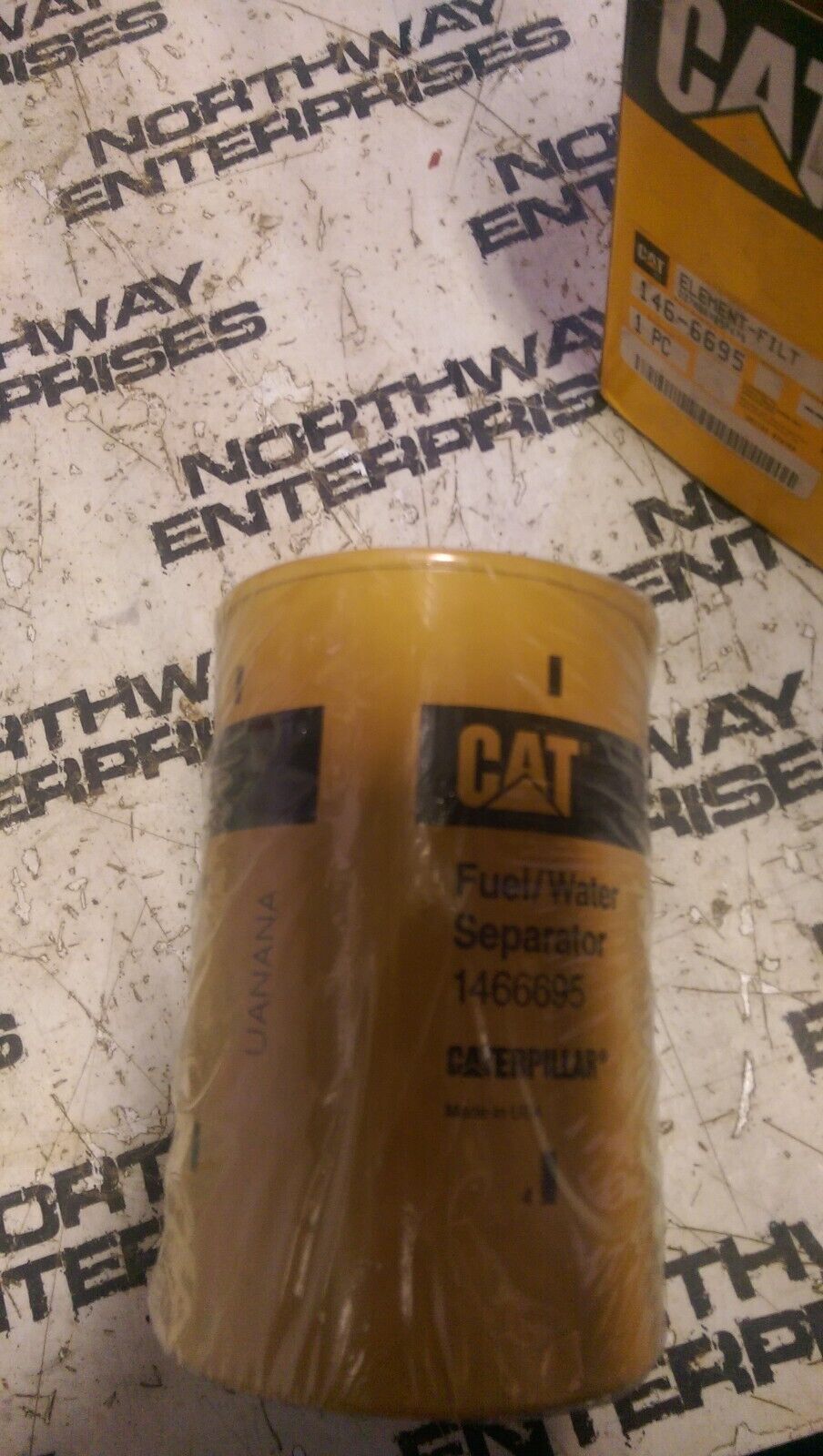 1466695 GENUINE CAT WATER SEPARATOR - FUEL FILTER Caterpillar 146-6695