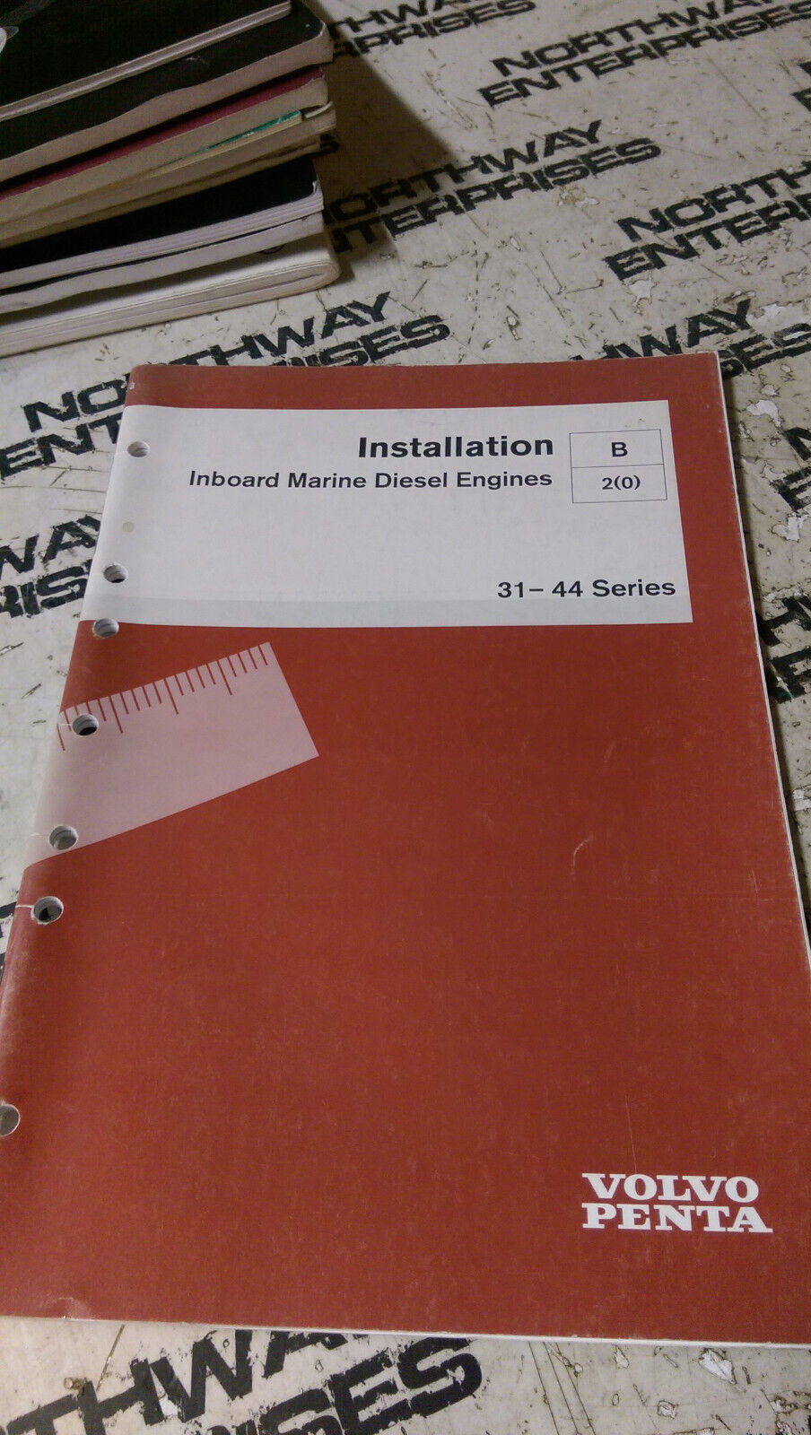 7738863-5 VOLVO PENTA INSTALLATION INBOARD MARINE DIESEL ENGINES 31-44 SERIES