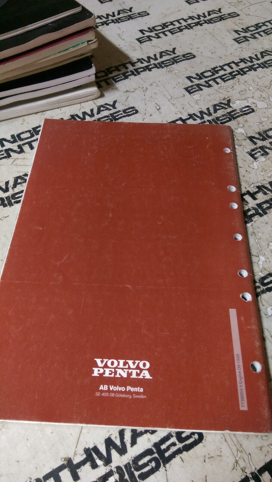 7738863-5 VOLVO PENTA INSTALLATION INBOARD MARINE DIESEL ENGINES 31-44 SERIES