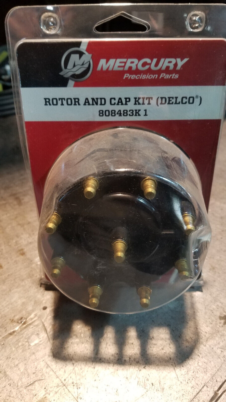 MERCURY 808483K1 CAP ROTOR KIT MERCURY GM V-8 ENGINES 1997 & OLDER