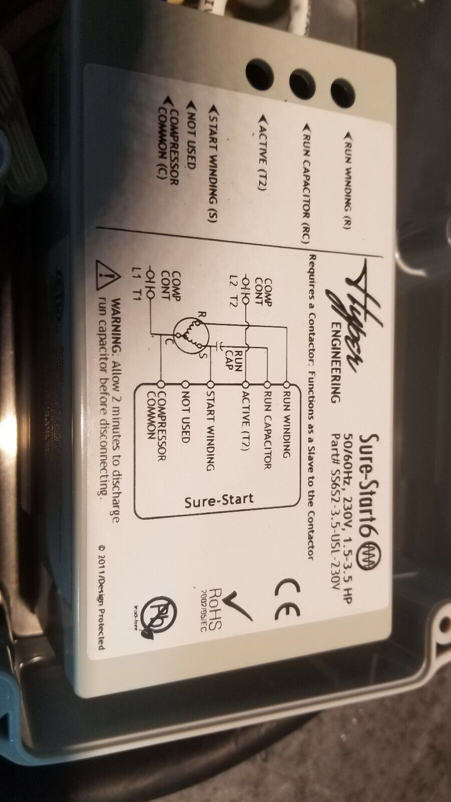 HRO Watermaker EZ Start SS6S2-3.5-USL-230V B596800014 - 220/230V