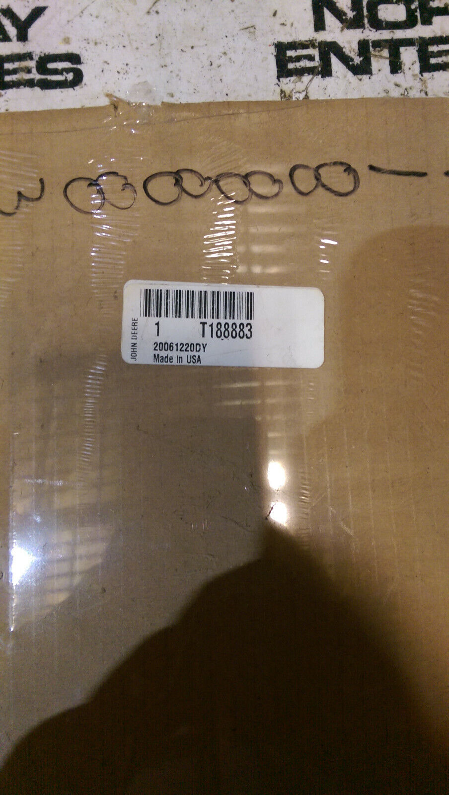 JOHN DEERE T188883 LABEL