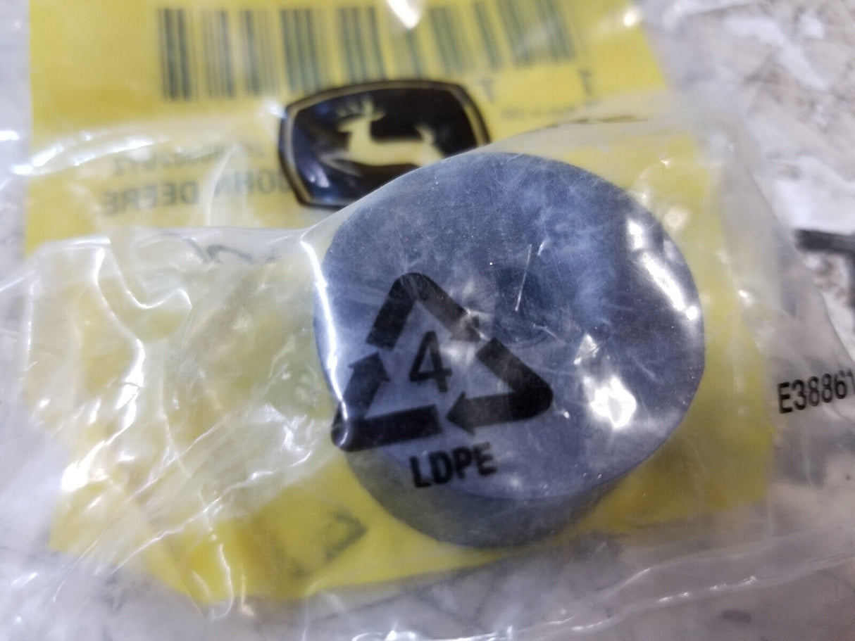 LOT OF 3PC - JOHN DEERE T184135 RUBBER BUMPER STOPPER