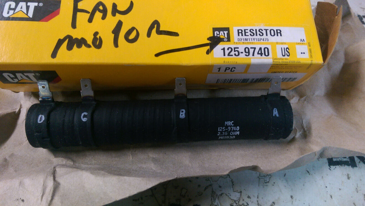 125-9740 CATERPILLAR RESISTOR 1259740