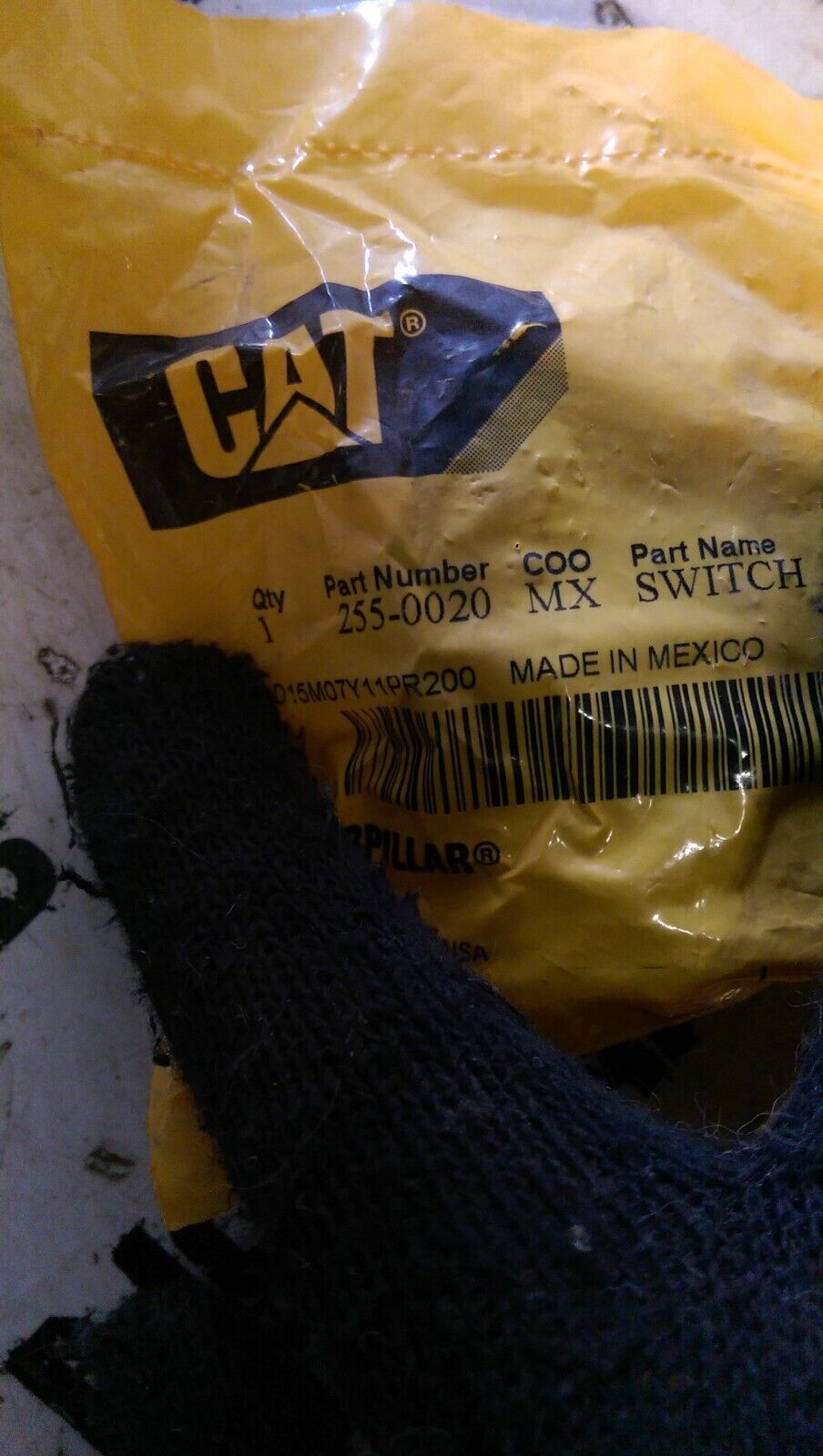 CATERPILLAR 255-0020 SWITCH