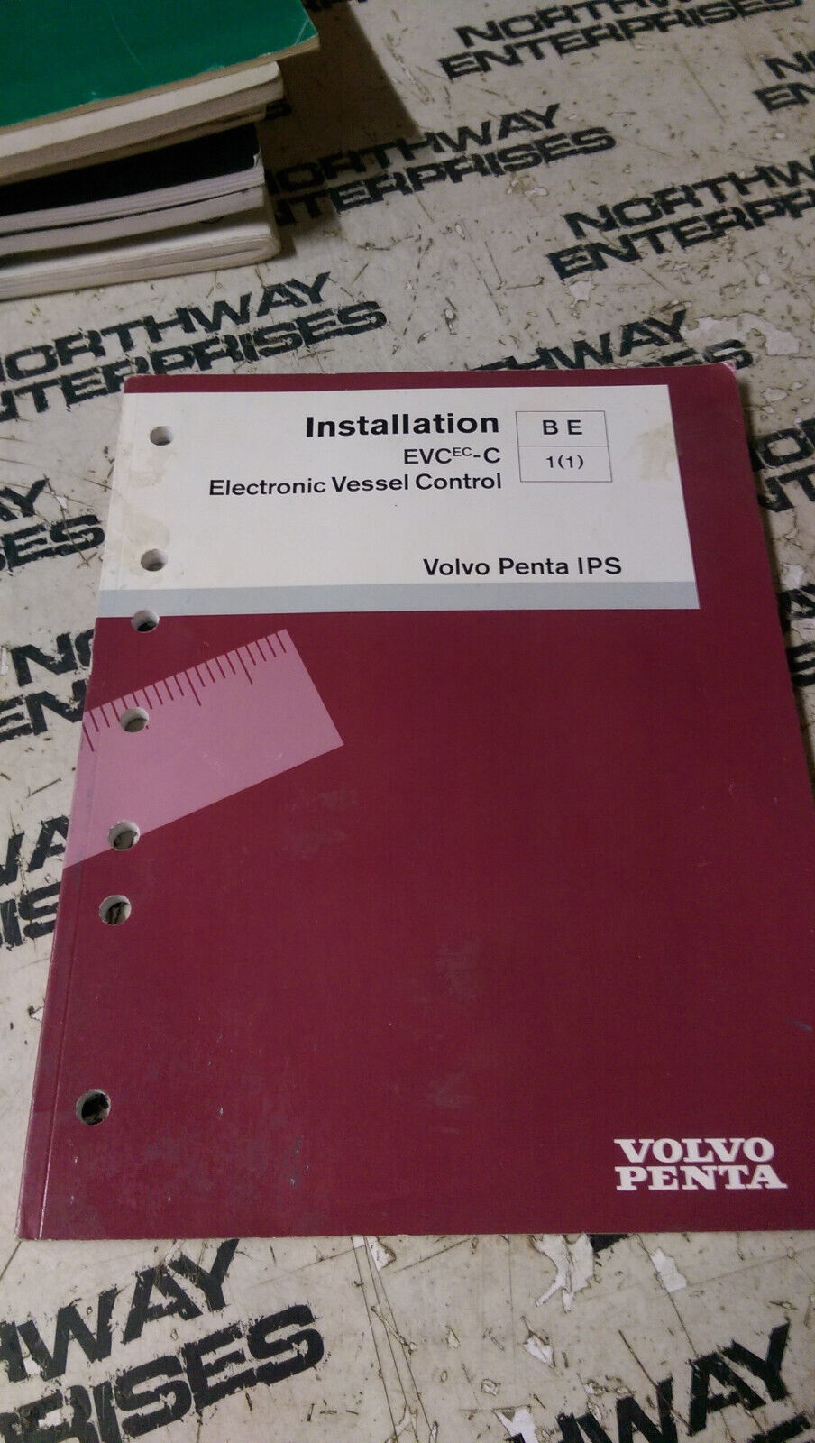 VOLVO PENTA INSTALLATION MANUAL EVCec-C P/N 7745553