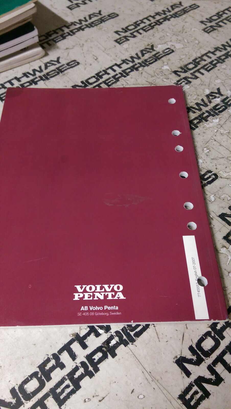 VOLVO PENTA INSTALLATION MANUAL EVCec-C P/N 7745553