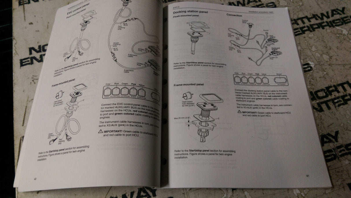 VOLVO PENTA INSTALLATION MANUAL EVCec-C P/N 7745553