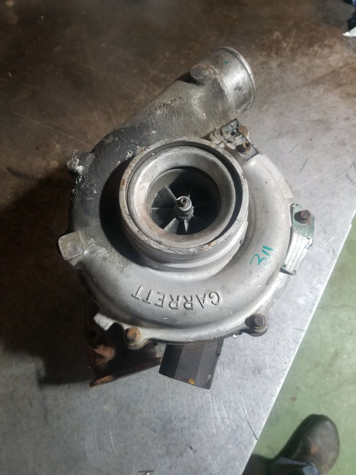 2003 6.0l Ford Powerstroke 10 blade Turbocharger 1832617c91