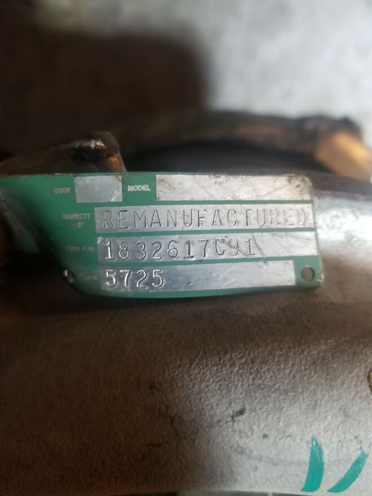 2003 6.0l Ford Powerstroke 10 blade Turbocharger 1832617c91