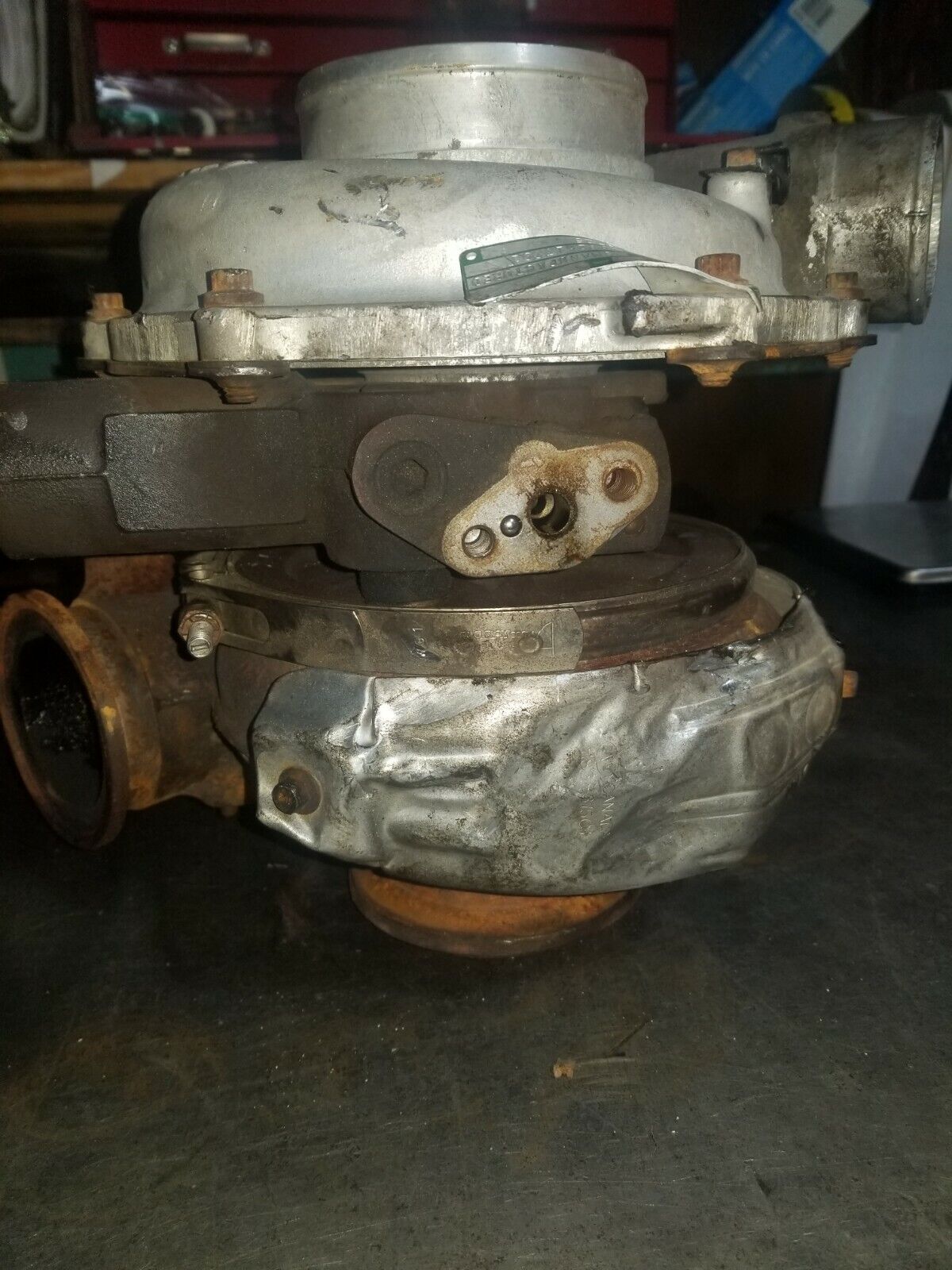 2003 6.0l Ford Powerstroke 10 blade Turbocharger 1832617c91