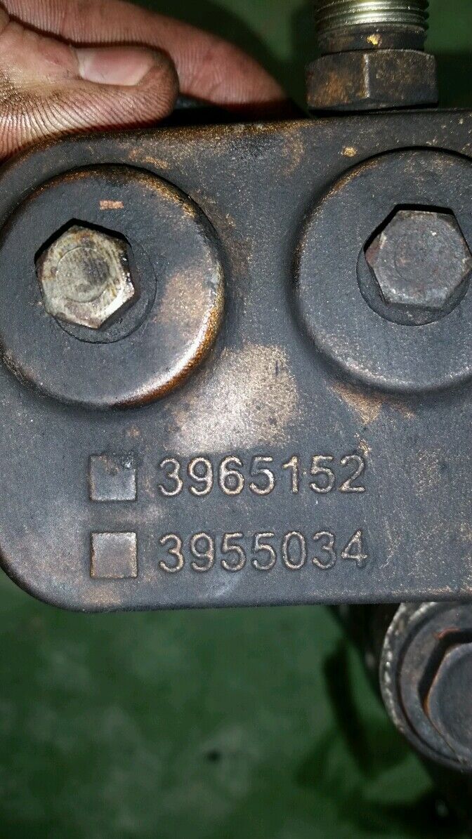 08 2008 CUMMINS 6.7L 6.7 OIL FILTER HOUSING OIL COOLER ADAPTER