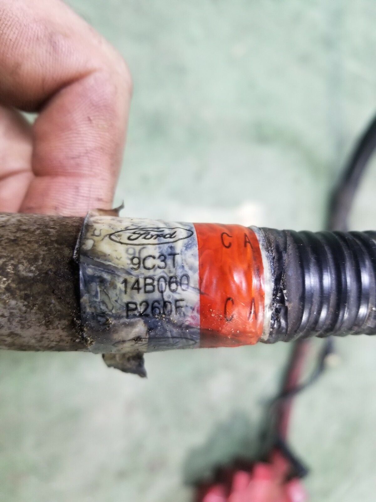 6.7 Powerstroke Turbo Diesel 6.7L Battery Cables 9C3T-14B060-CA