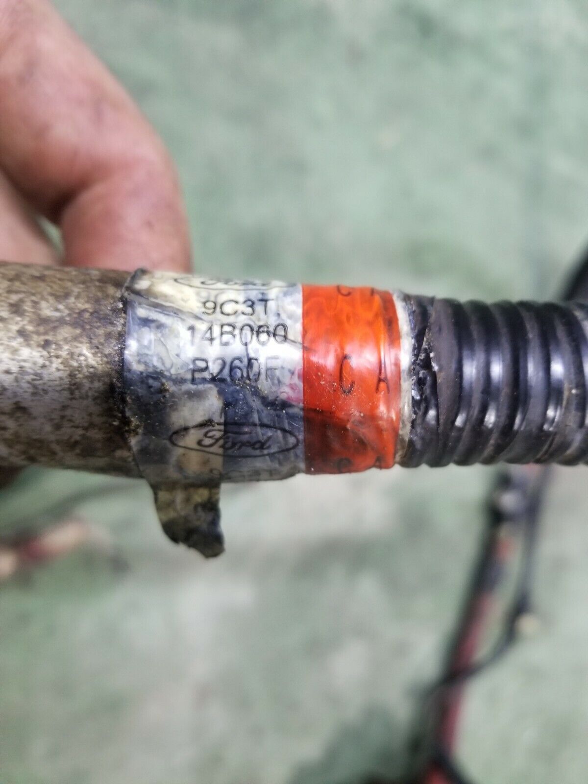 6.7 Powerstroke Turbo Diesel 6.7L Battery Cables 9C3T-14B060-CA