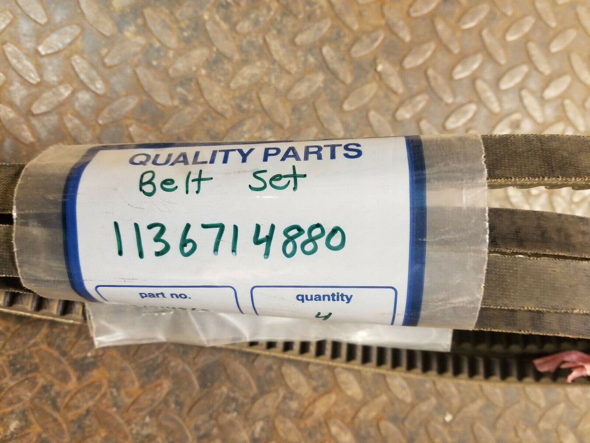 1136714880 COOLING FAN BELT SET OF 4PC